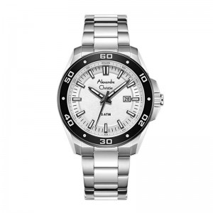 Alexandre Christie AC 6686 Silver White MDBTBSL